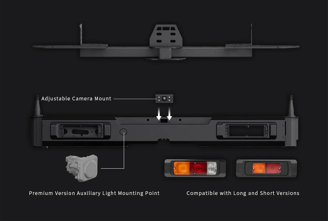 urnieta rear bumper kit for lc70 specs 1